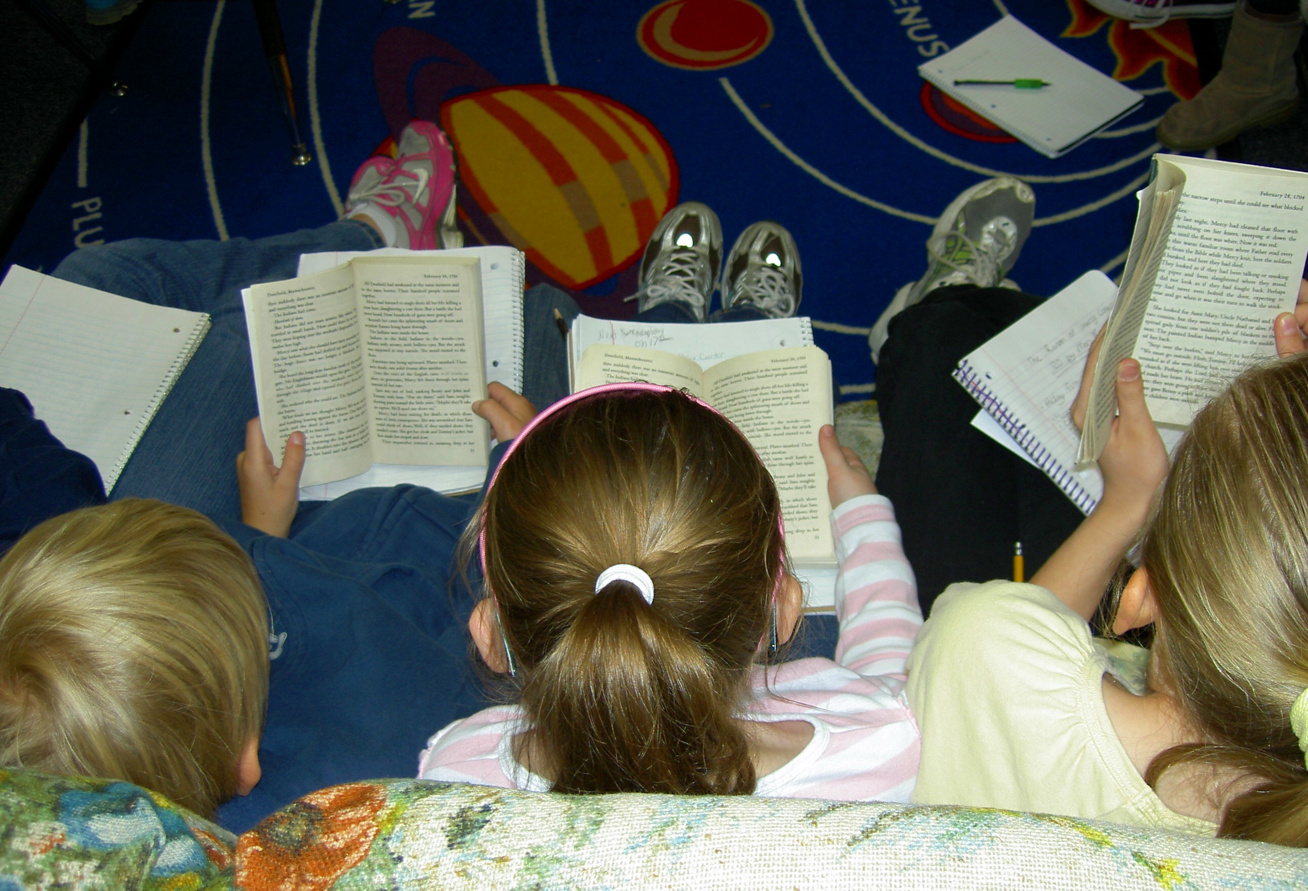 Children reading